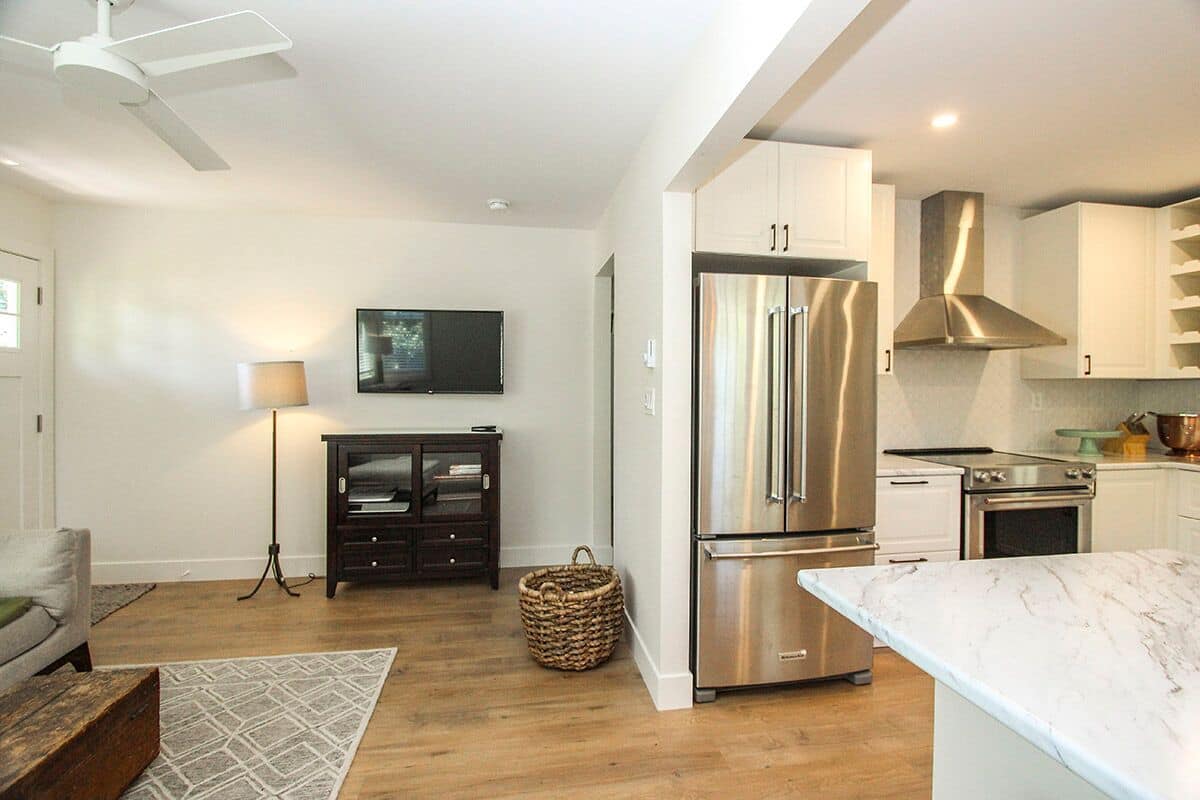 Living room at Five Paddles